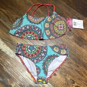 🆕Girls Kanu Surf Bikini Size 7 Toddler